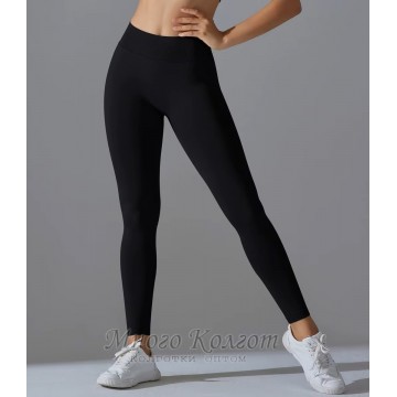 Спортивные леггинсы Пуш-Ап с V-образним поясом Leggings PUSH-UP model 84